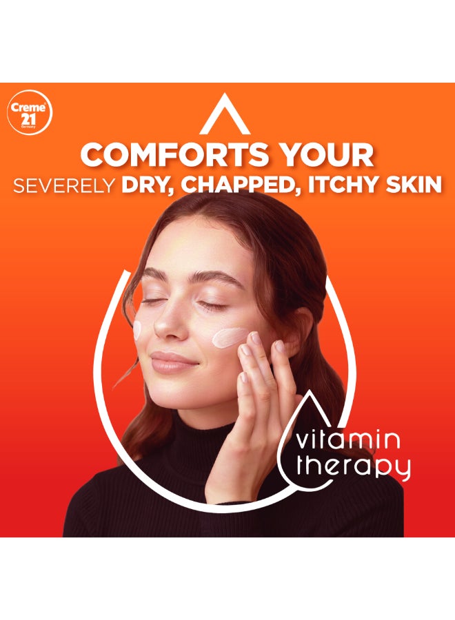 Creme 21 Glycerin Cream | 99.5% Pure Glycerin Skin Softener | Instant Relief for Severely Dry & Chapped Skin | Enriched with Vitamin E & Pro- B5 | Dermatologically Tested & Born in Germany - Image 5